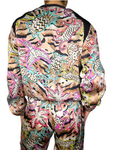 Bomber Estampada Seda