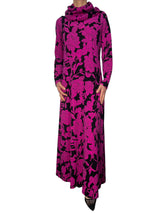 Vestido Cuello Flores