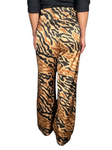 Pantalón Print Cintura Fruncida