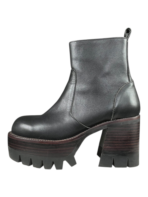 Botas de Tacón Cuero