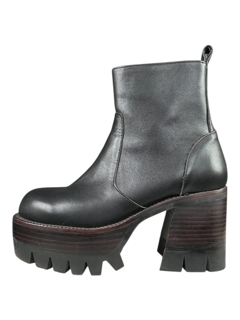 Botas de Tacón Cuero