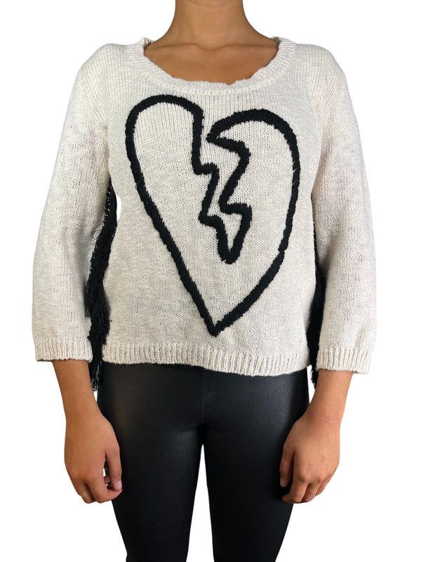 Sweater Tejido Heartbroke