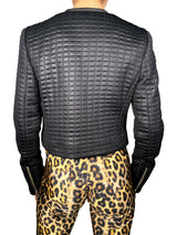 Chaqueta Acolchada en Bloques