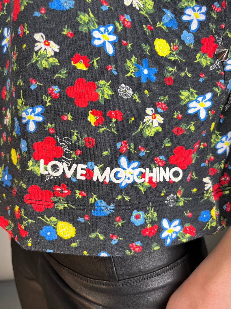 Polera Flores Corta