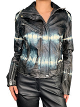 Chaqueta Ecocuero Tie Dye