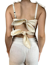 Top Beige Palmeras