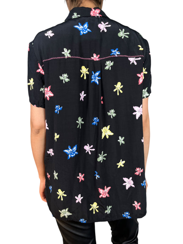 Blusa Orquídeas
