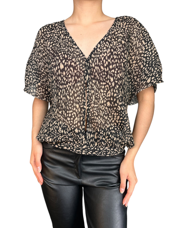 Top Animal Pleat