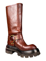 Botas Gas - Pedal Cuero