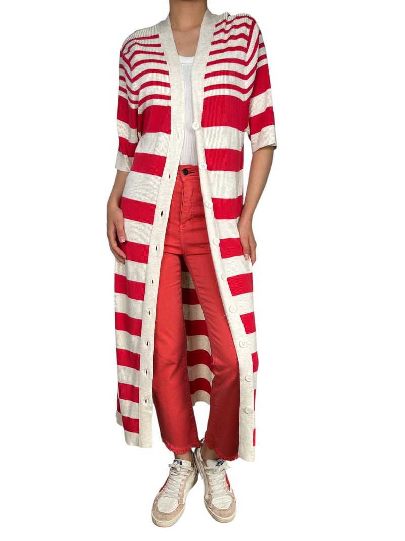 Cárdigan Rayas Viscosa PLUS SIZE