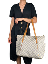 Cartera Totally MM Damier Azul