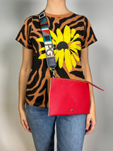 Clutch Bandolera Cuero