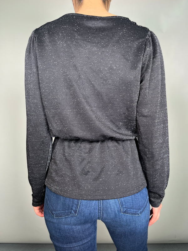 Blusa Fibras Metalizadas