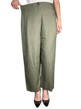 Pantalón Verde Lino