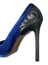 Zapatos Taco Alto Velvet