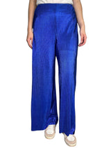 Pantalón de Tela Brillante