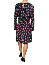 Vestido Cintura Elástica Flores