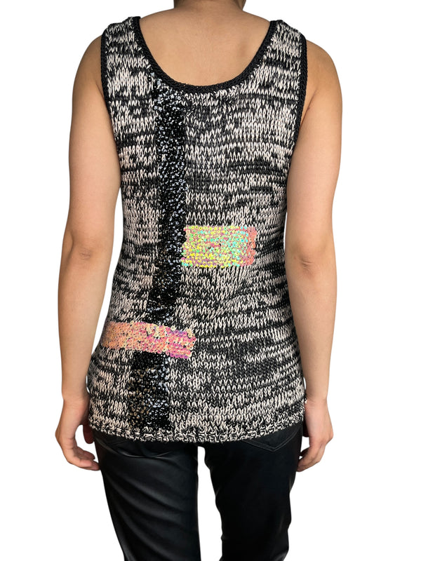 Polera Tejida Lentejuelas