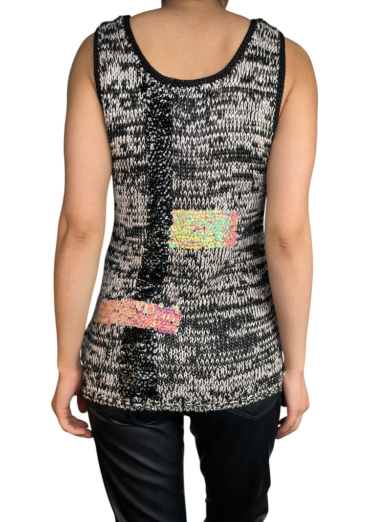Polera Tejida Lentejuelas