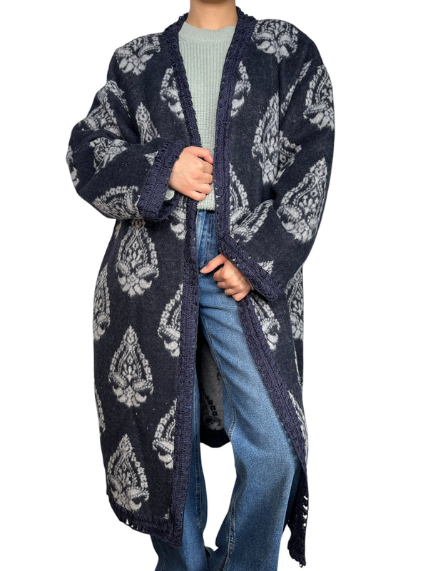 Abrigo Paisley Winter
