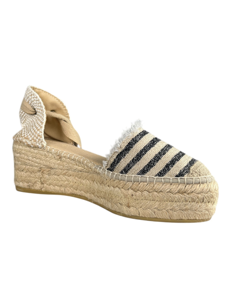 Alpargata Cuña Barcelona Navy