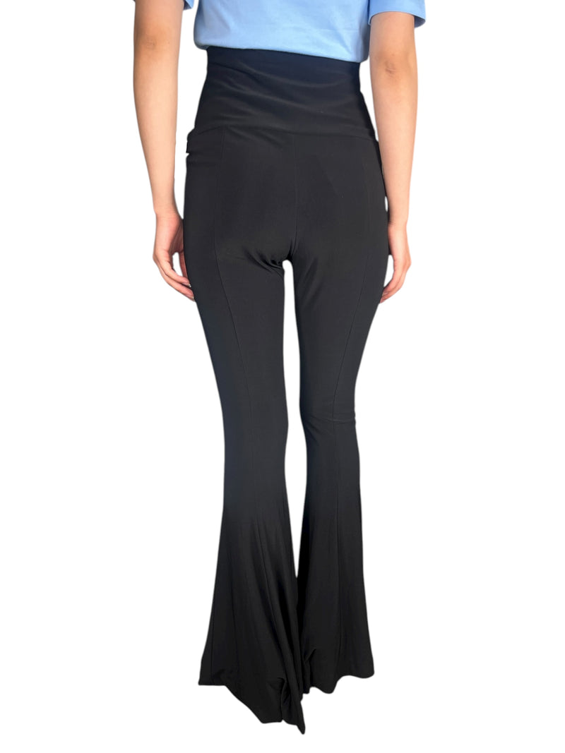 Leggings Negro Acampanado 