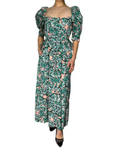 Vestido Flores Cut Out