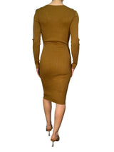Vestido Rib Botones