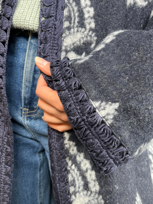Abrigo Paisley Winter