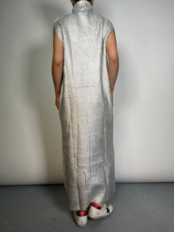 Vestido Tejido Metalizado