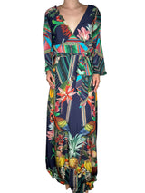 Vestido Longo Mix Iquito