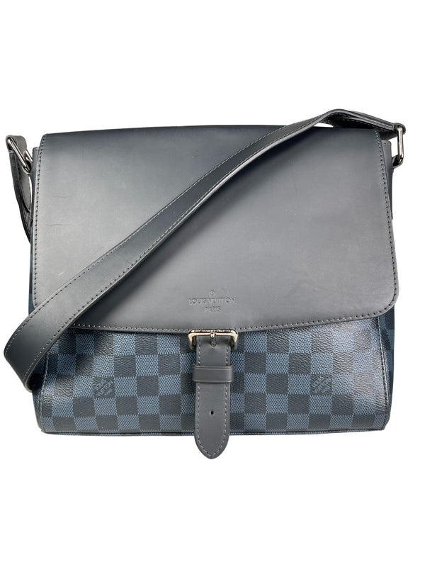 Bandolera Damier Cobalt Newport Messenger  Unisex