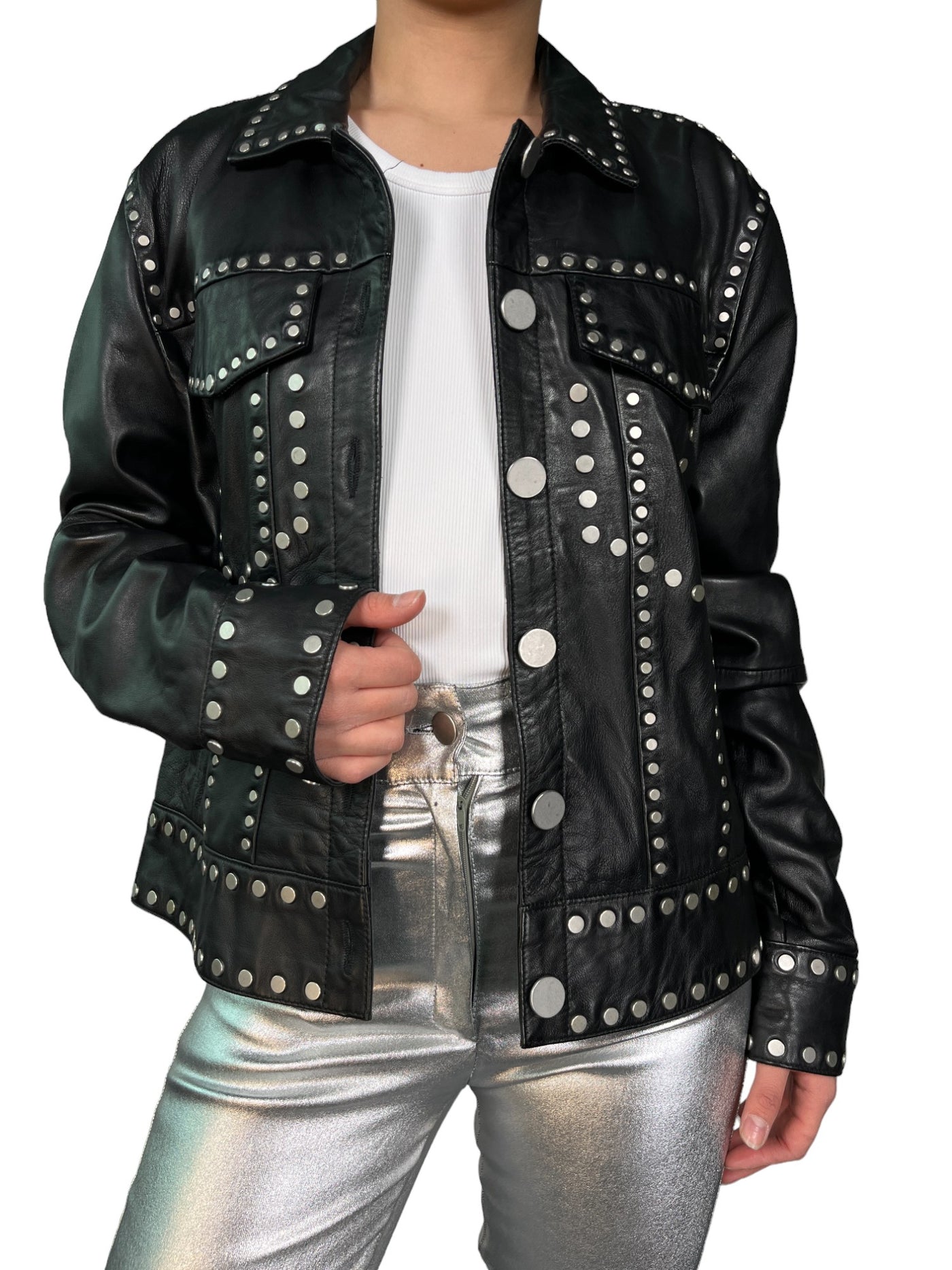 Chaqueta Cuero Karl Lagerfeld x Falabella FALABELLA* – Market People