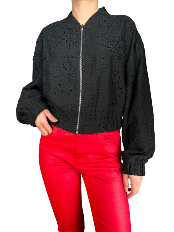 Chaqueta Broderie Bomber