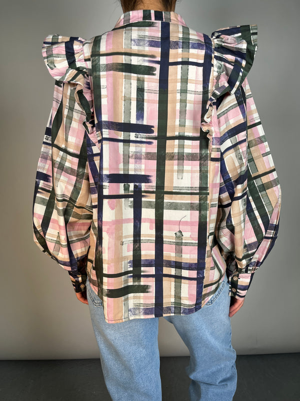 Blusa Cuadros