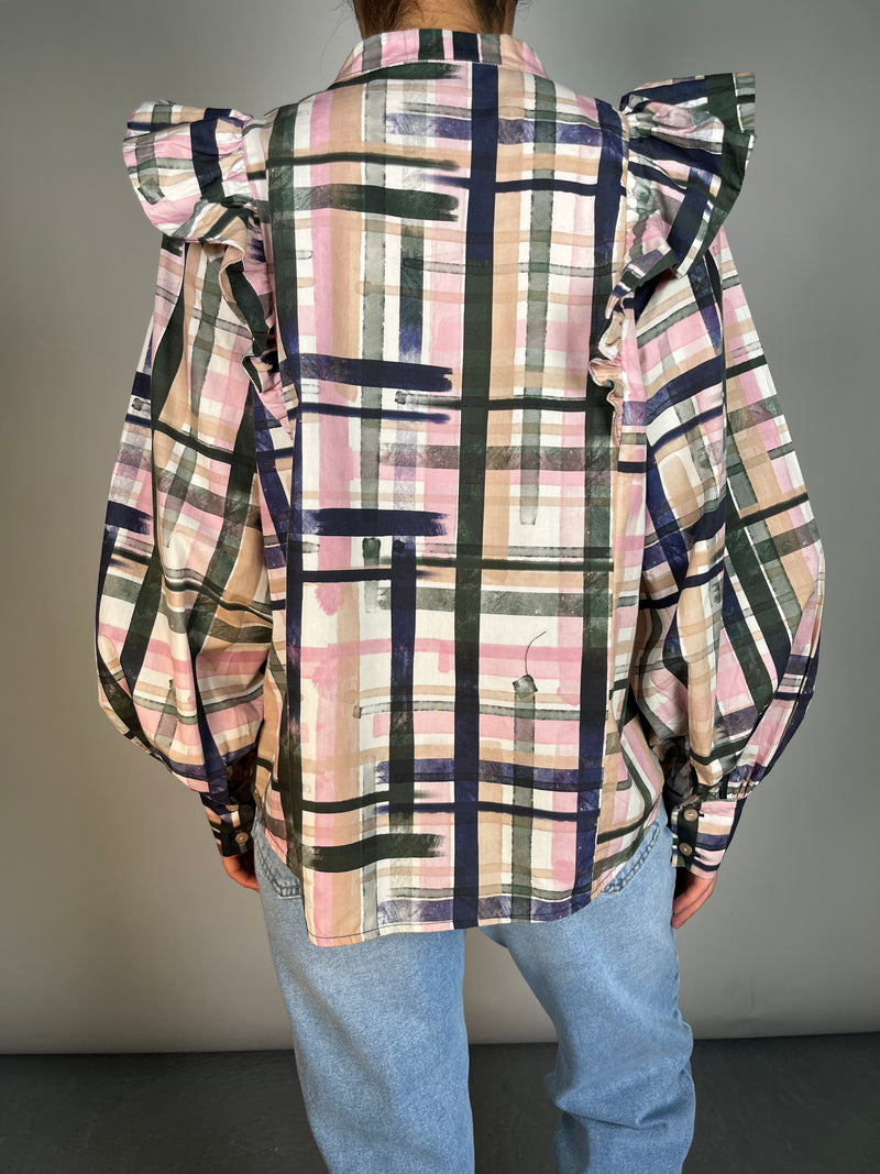 Blusa Cuadros