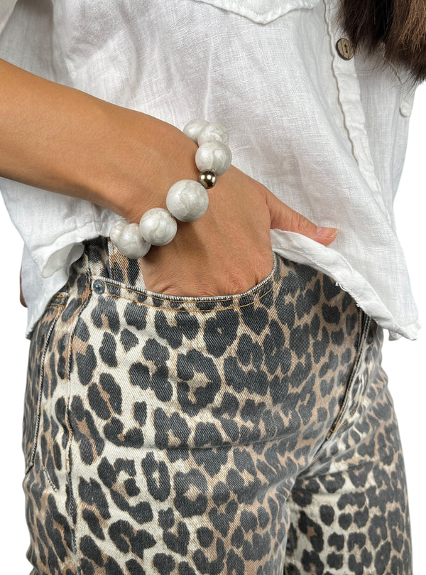 Pulsera Esferas Nácar