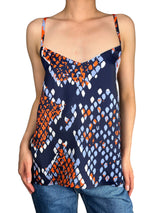 Blusa Sin Mangas Estampada