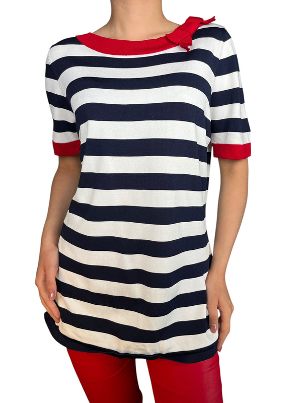 Polera Rayas Tejida