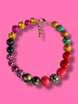 Collar Esferas Multicolor