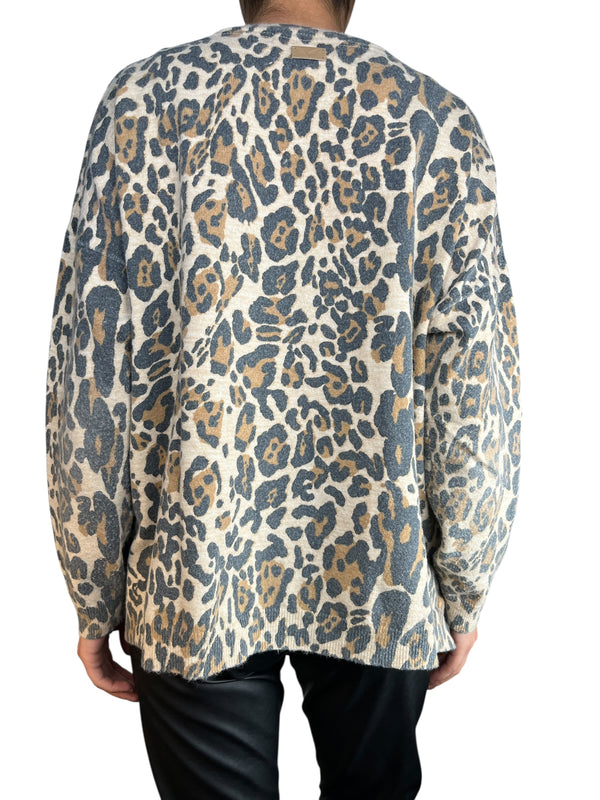Sweter Cymande Leopardo