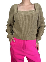 Sweater Cuello Cuadrado