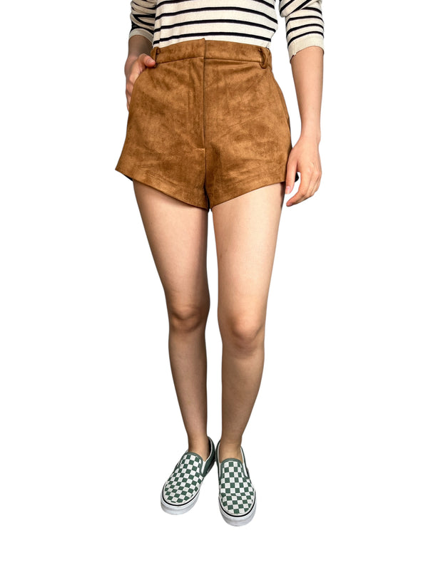 Short Efecto Gamuza