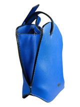 Bandolera Ecocuero Azul