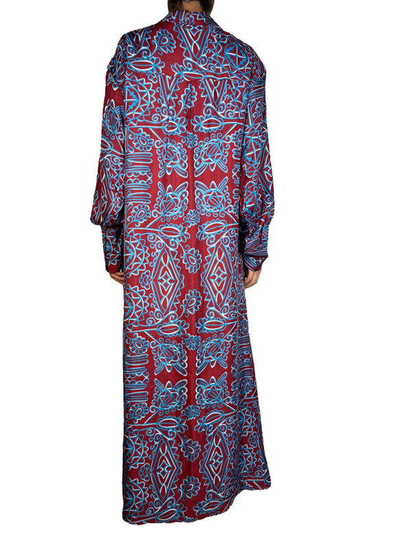 Vestido Viscosa Satinado