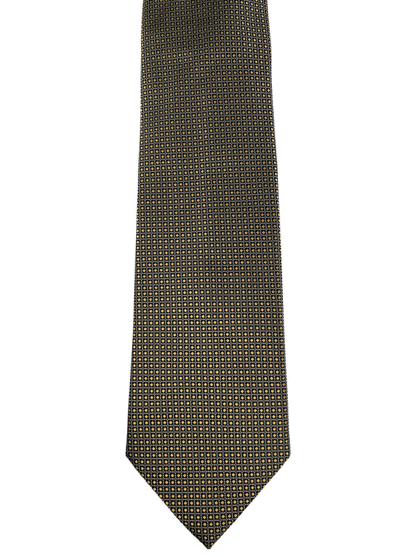 Corbata Seda Dorada