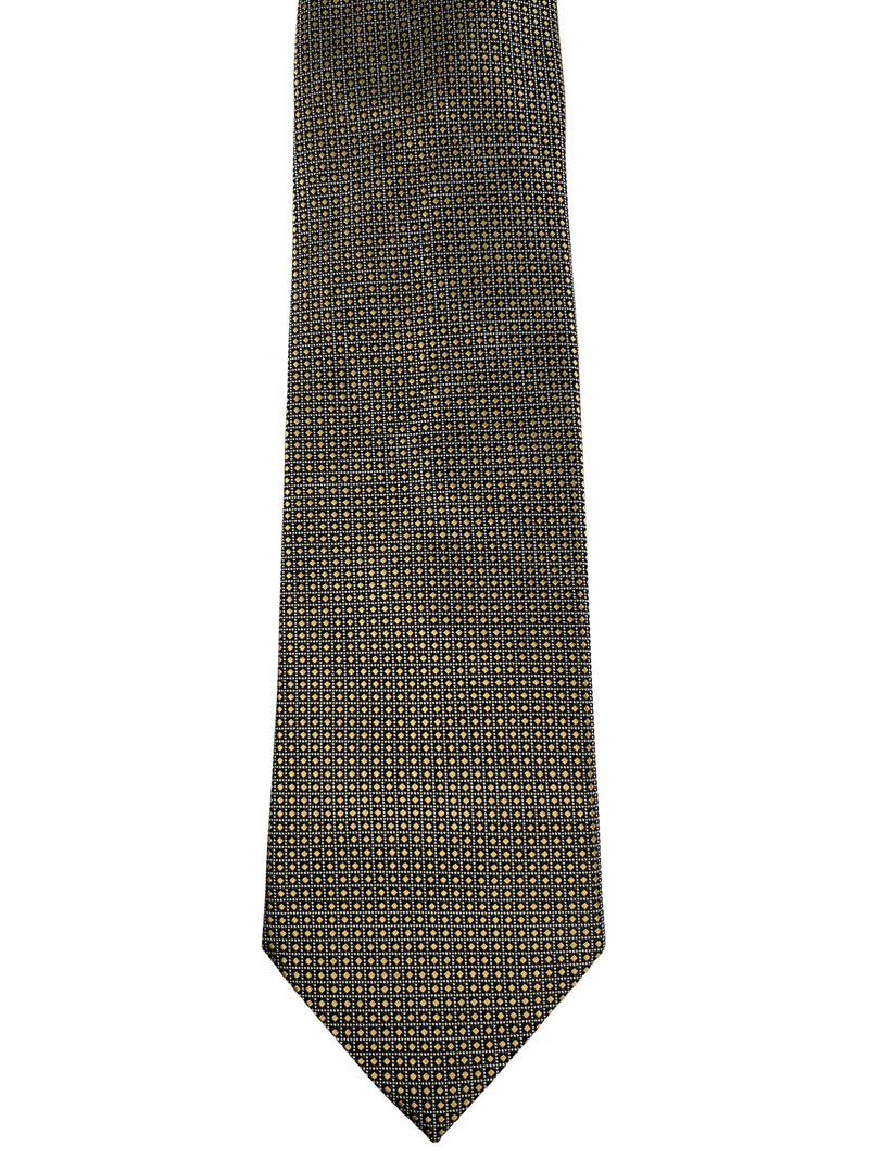 Corbata Seda Dorada