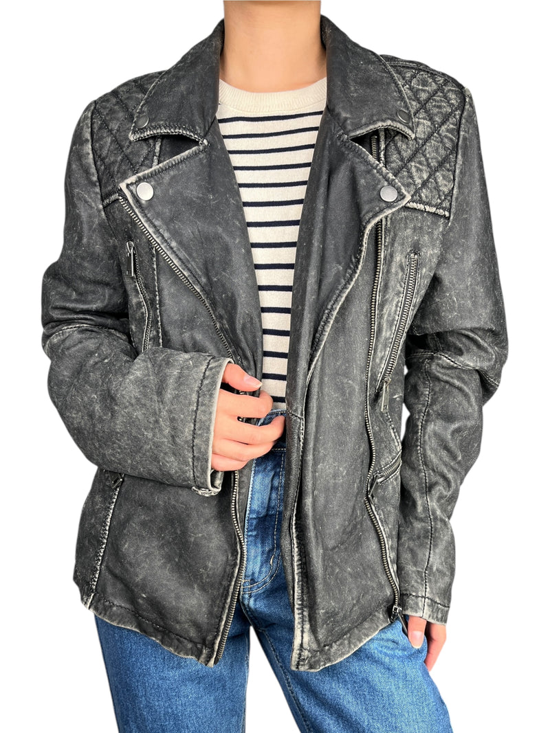 Chaqueta Biker Milena Cuero