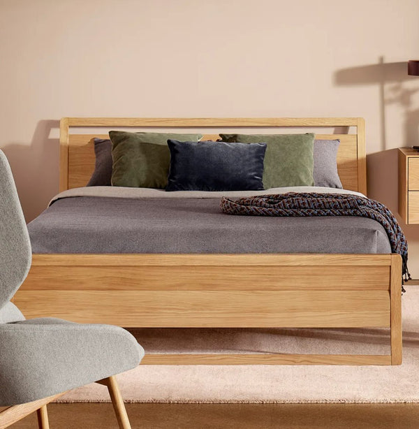 Base Cama Queen de madera