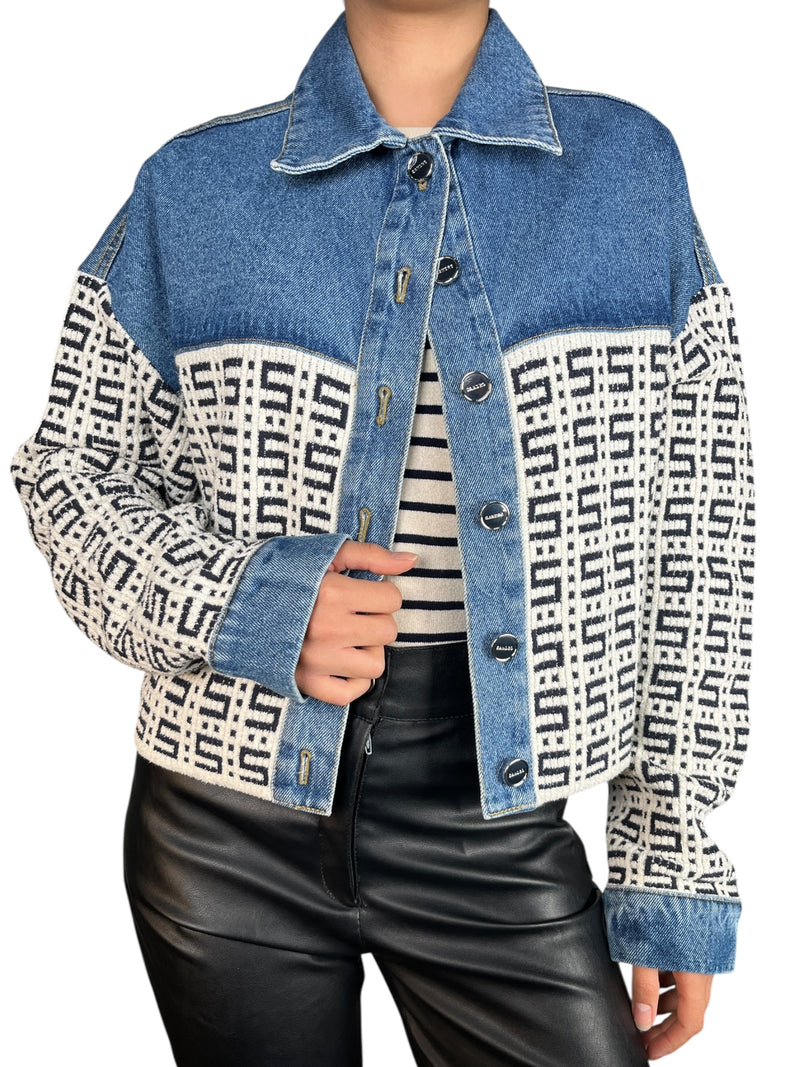 Chaqueta Cordoue Logo Jacquard